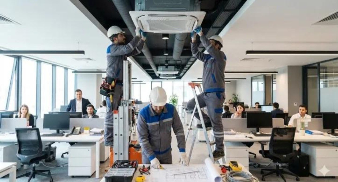 Corporate Office HVAC Installation